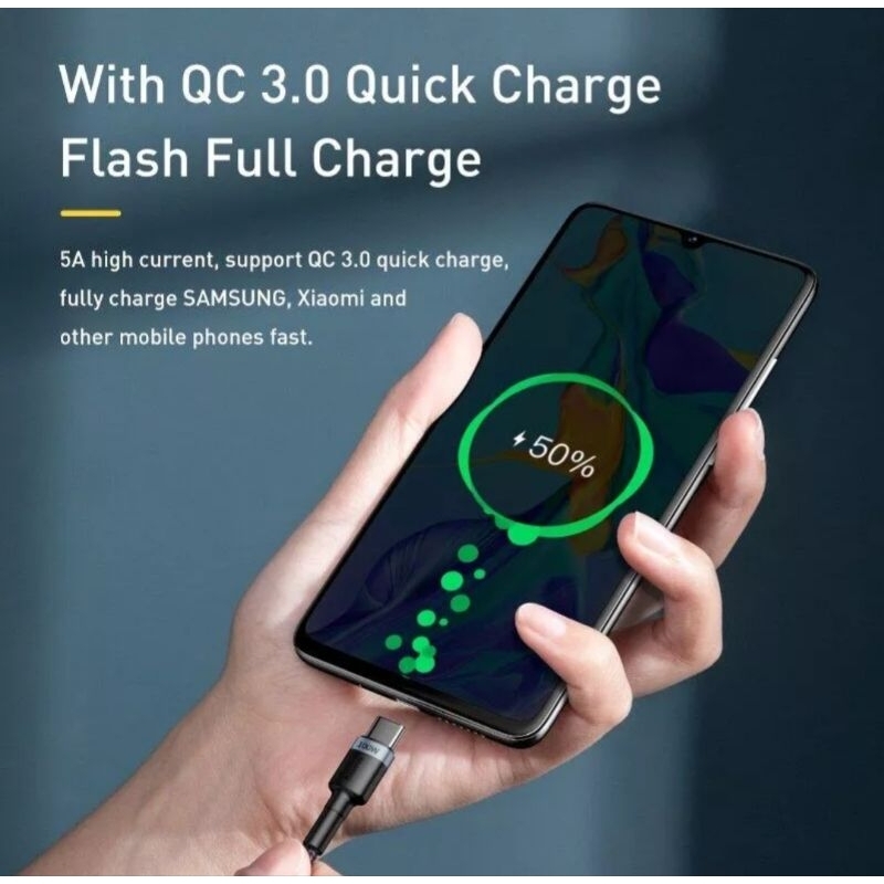 Cáp Sạc Nhanh TypeC To TypeC 36% Baseus 60W /100W