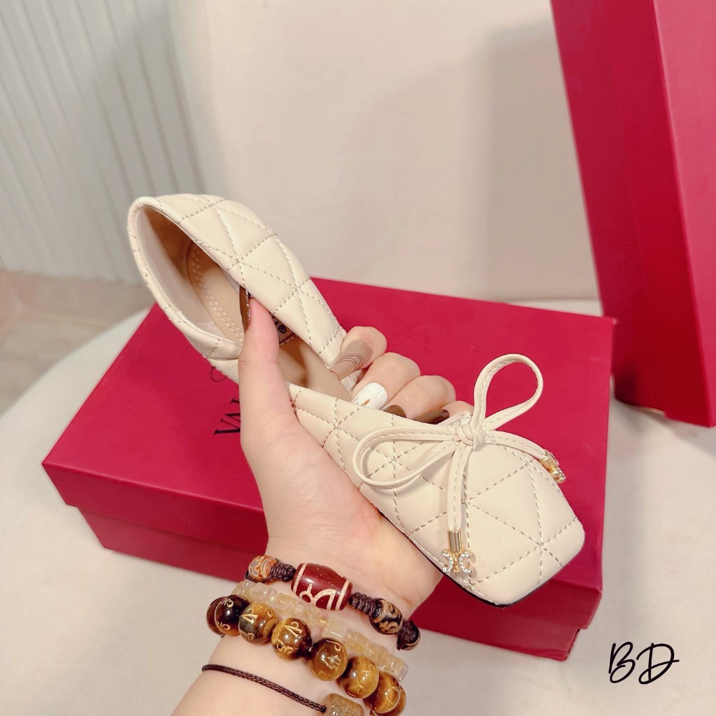 Balance Bệt Nơ Trắng