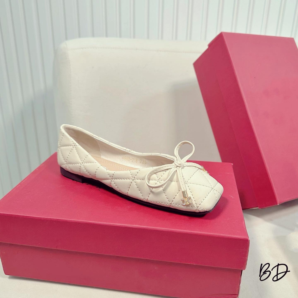 Balance Bệt Nơ Trắng