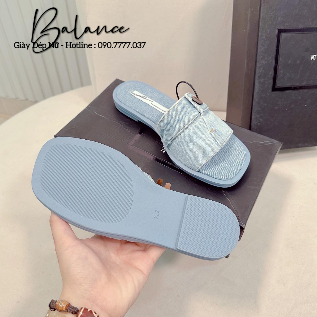 Balance Dép Xanh Jean