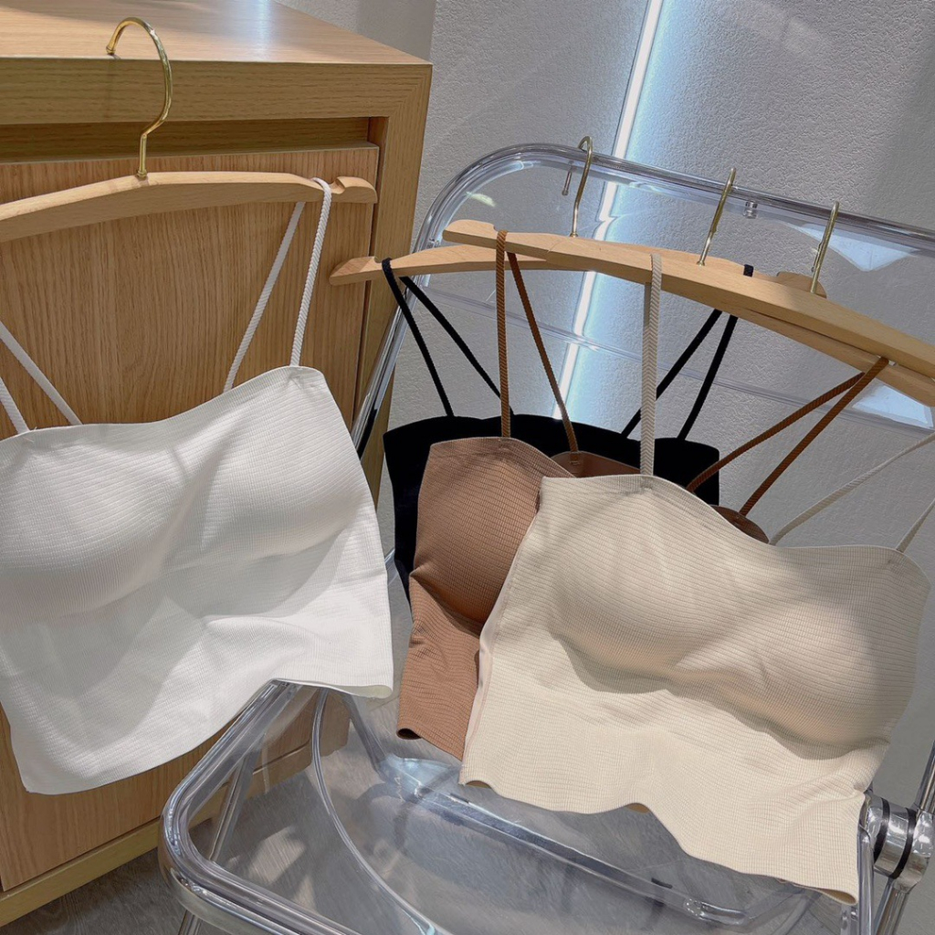 Áo Bra 2 Dây Sần Có Đệm Ngực  - NM960