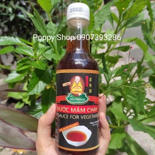 Combo 6 Chai Nước Mắm Đậu Nành Tiểu Thiền Sư (Chay Mặn Đều Dùng Được) 300ml x 6