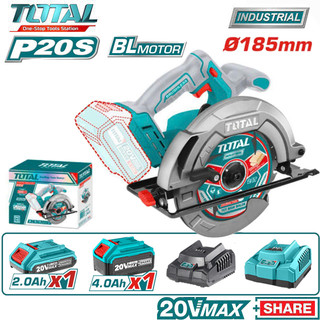 Máy cưa gỗ / cưa đĩa 185mm dùng pin 20v total brushless motor tsli18511