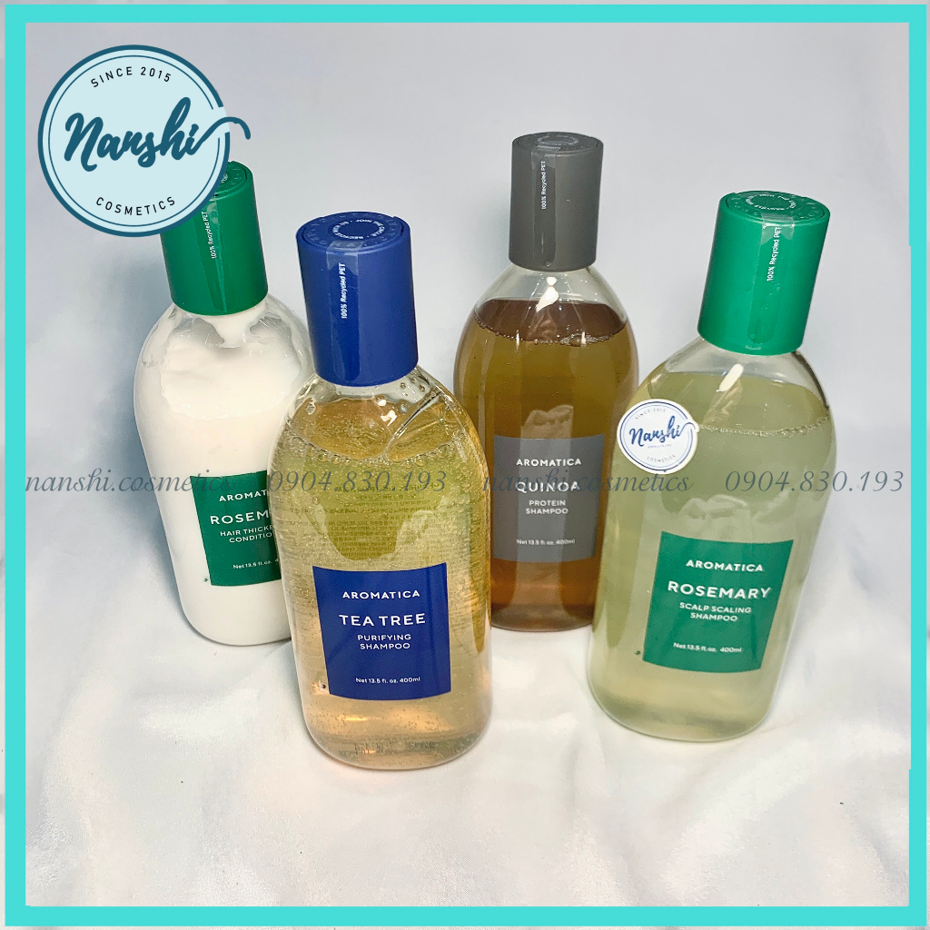 [CHÍNH HÃNG] Dầu Gội Aromatica - Aromatica Shampoo 400ml