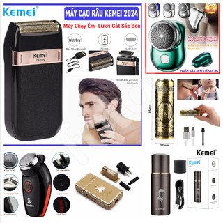 [FREESHIP] MÁY CẠO RÂU MINI CẦM TAY KEMEI KM-X5, KM-2024, USB P10, SC-501, HÌNH PHẬT, QUẢ TÁO, SV-W301U, SC501
