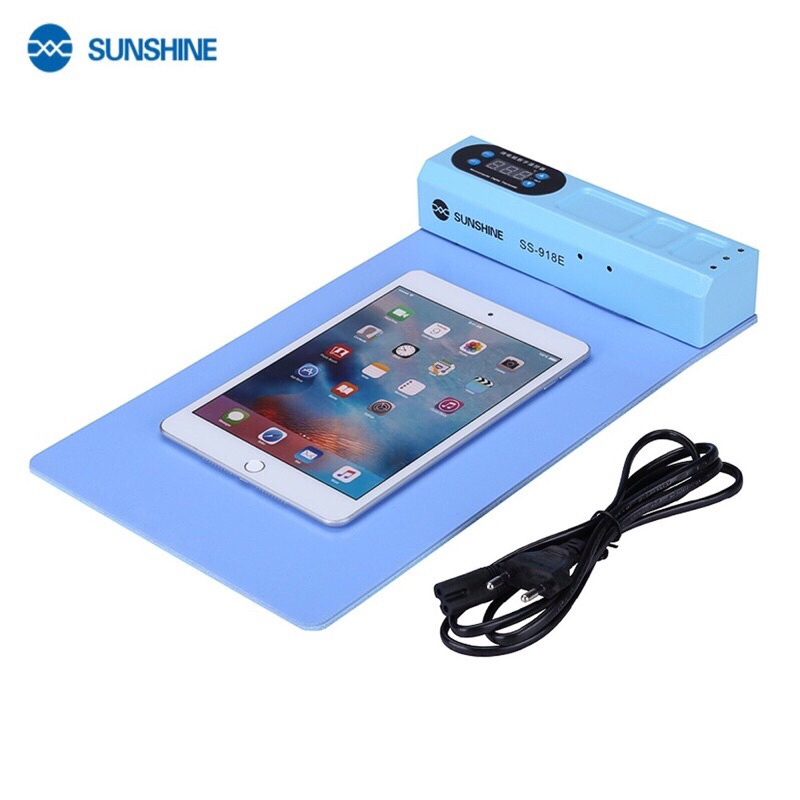 Bàn gia nhiệt máy tách kính S-918E silicol mềm