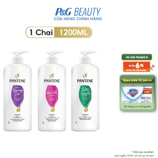Dầu Gội PANTENE chai 1200ml Ngăn Rụng Tóc/ Mượt Mà Óng Ả / Chăm Sóc Hư Tổn
