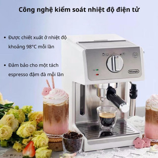 [CHÍNH HÃNG - GIÁ SỐC] Máy pha cà phê Espresso Delonghi ECP35.31.W