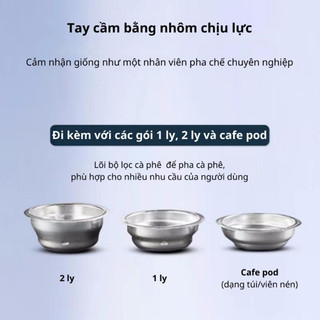 [CHÍNH HÃNG - GIÁ SỐC] Máy pha cà phê Espresso Delonghi ECP35.31.W
