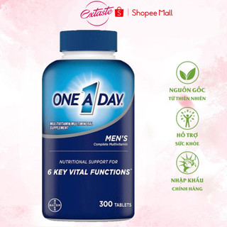 One A Day viên uống bổ sung vitamin tổng hợp cho nam Men's Multivitamin Health Formula 300 Viên