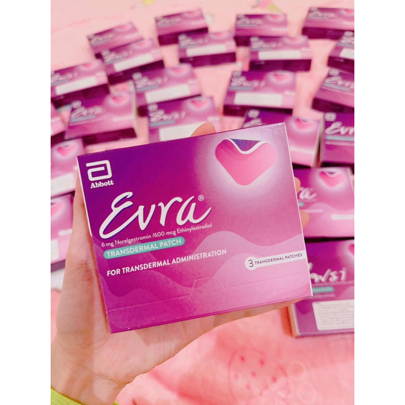 Miếng dán tránh thai evra TháiLan🇹🇭