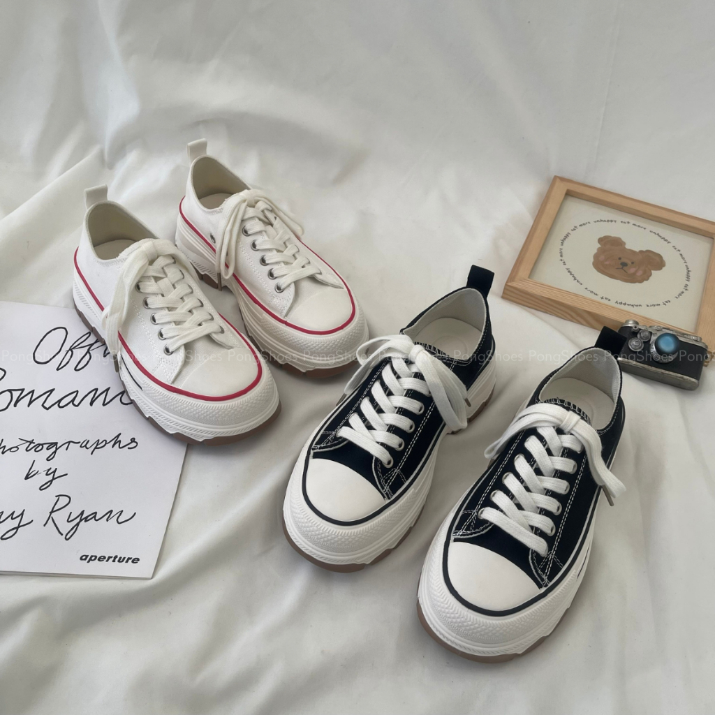 Giày thể thao Pong Shoes đế răng cưa- FULL BOX- Mã 1602