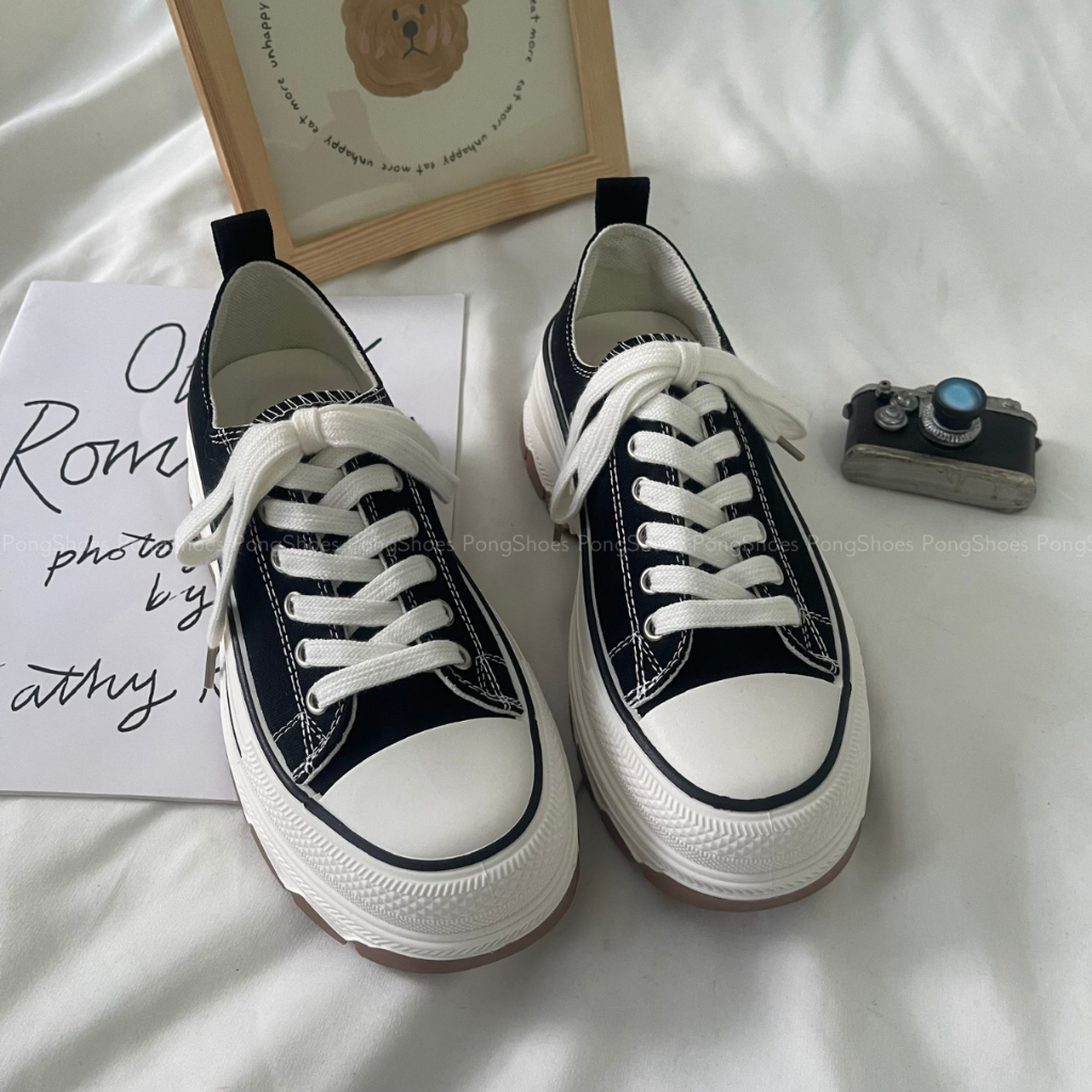 Giày thể thao Pong Shoes đế răng cưa- FULL BOX- Mã 1602