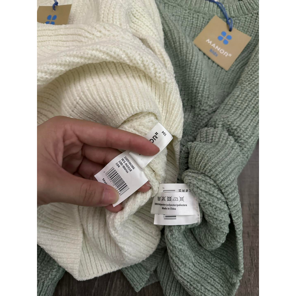 Áo len đơn giản dệt lạ mắt manor kid