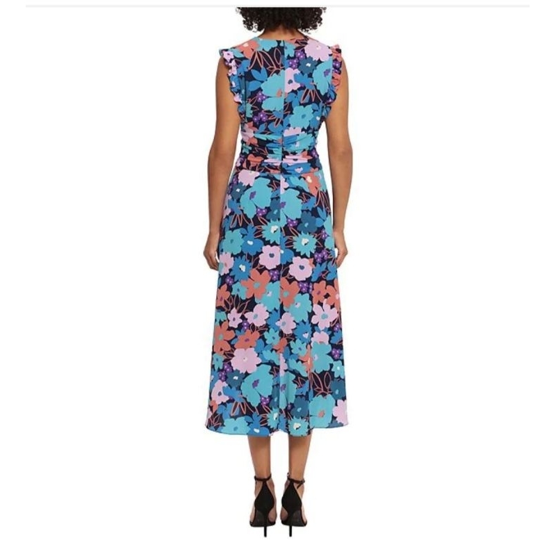 Đầm maxi voal hiệu M-London xuất xịn