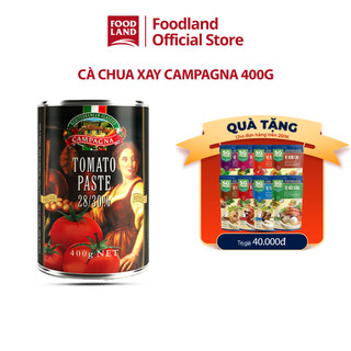 Cà Chua Xay Campagna 400G, làm pizza, xốt mỳ ý, cà paste - Foodland