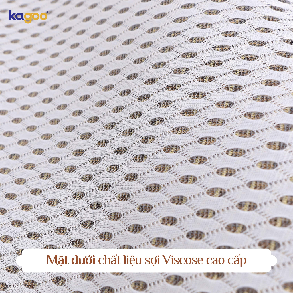 Set chiếu mây điều hòa tự nhiên cao cấp chính hãng KAGOO nhập khẩu chất liệu sợi mây tự nhiên thoáng mát dễ chịu khi nằm