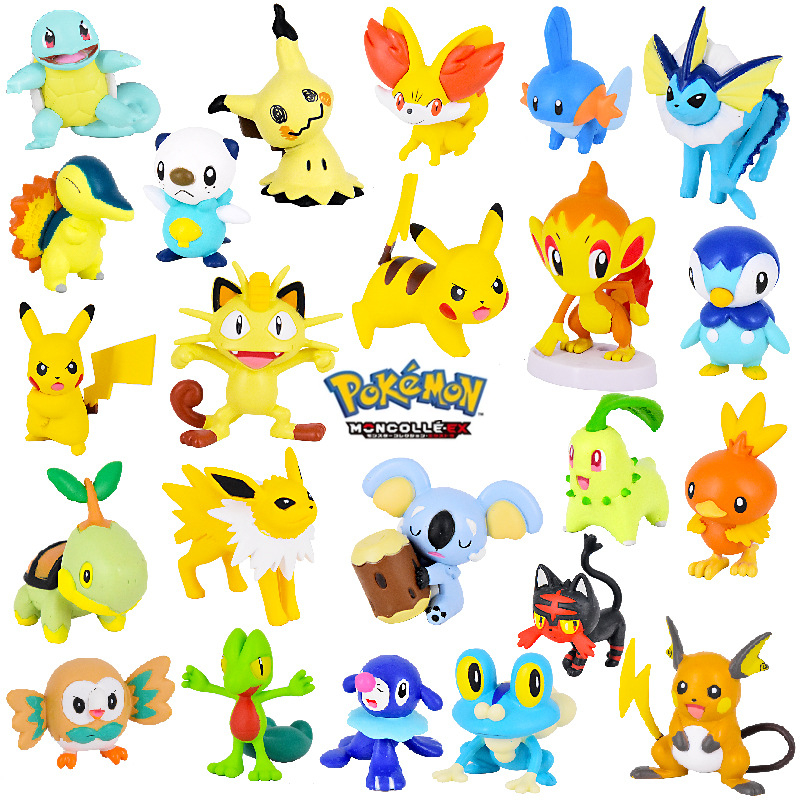 Mô Hình Pokemon Chính Hãng, TAKARA TOMY, Full Box Đồ Chơi Sáng Tạo, Quà Tặng Cho Bé