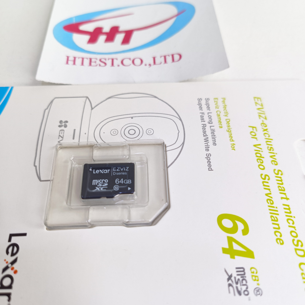 Thẻ Nhớ Ezviz microSDXC 64Gb Class 10 UHS-I - Hàng chính hãng