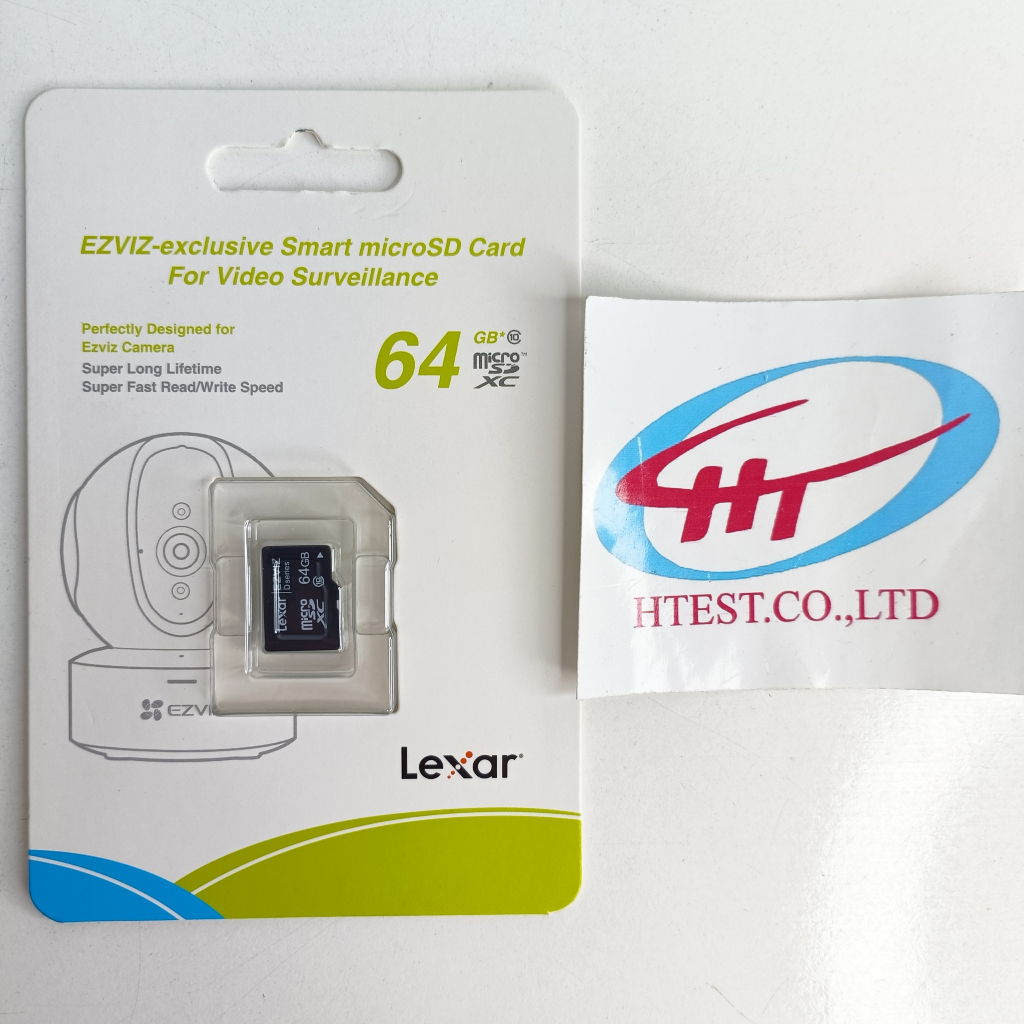 Thẻ Nhớ Ezviz microSDXC 64Gb Class 10 UHS-I - Hàng chính hãng