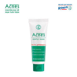  Gel rửa mặt ngăn ngừa mụn Acnes Gentle Wash 25g