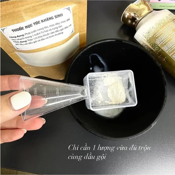 Măng tây baby - Bột mọc tóc tự nhiên VIIAN