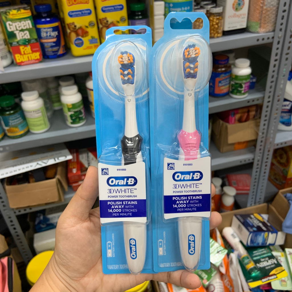 Bàn chải đánh răng dùng pin cho trẻ em  sử dung pin AA rất dễ thay thế  - EDS Hàng Mỹ