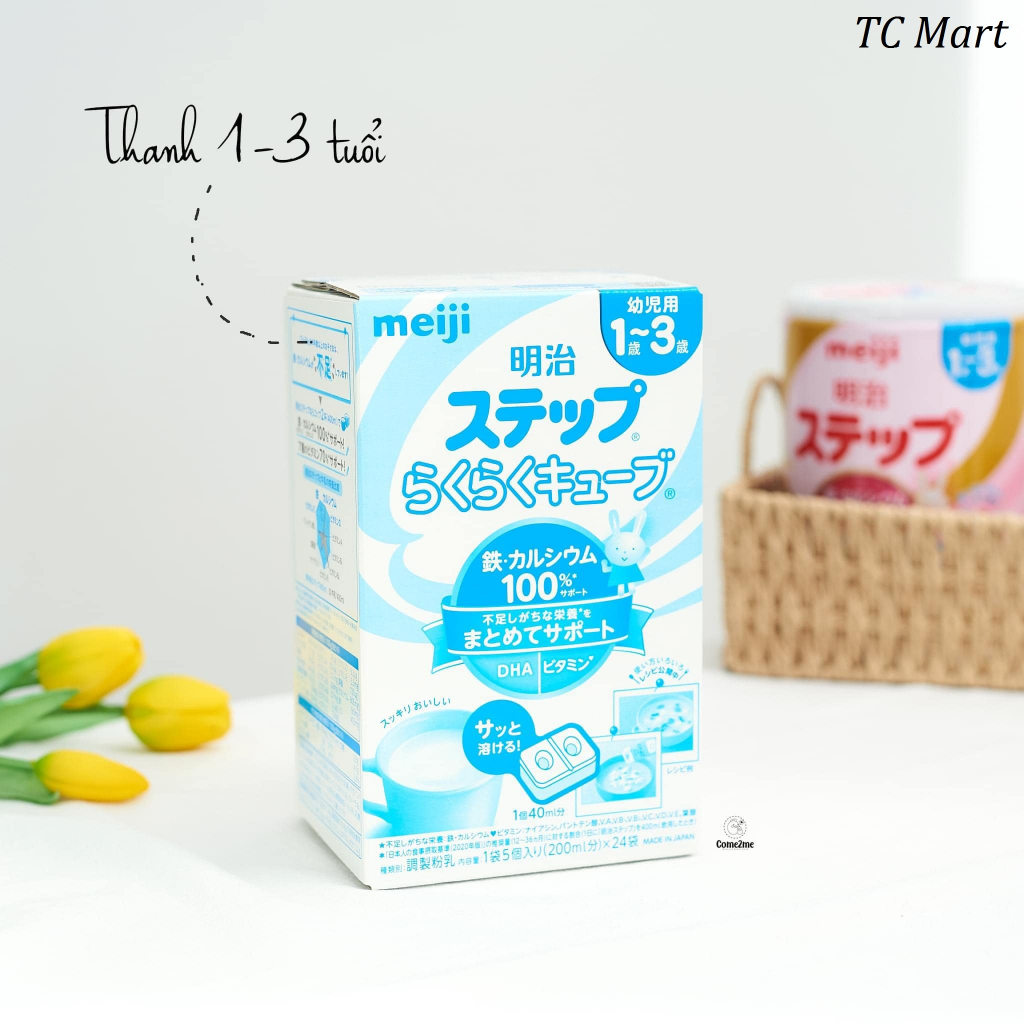 Lẻ thanh 27g - 28g sữa Meiji NTC - Nutrtionists