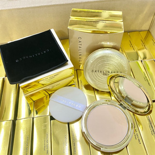 Phấn phủ siêu mịn catalina geo pact 22g