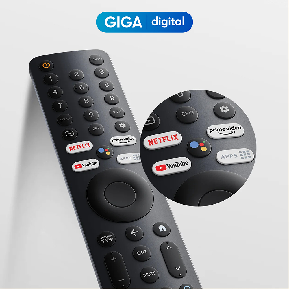 Xiaomi Google Tivi A Pro 55 inch 4K -  âm thanh nổi - TV Điều khiển giọng nói - BH 12 Tháng