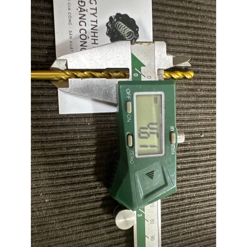 Mũi khoan thép gió HSCO GUHRING 4.6 phủ tin chuyên thép, inox