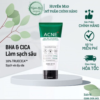 Some by mi - Sữa rửa mặt Some by mi AHA-BHA-PHA cho da dầu mụn-huyenmio