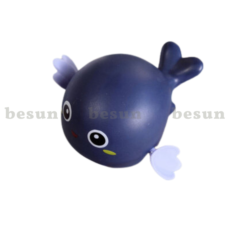 Đồ chơi nhà tắm cá vặn cót ngộ nghĩnh thả bồn bơi trong nước cho bé