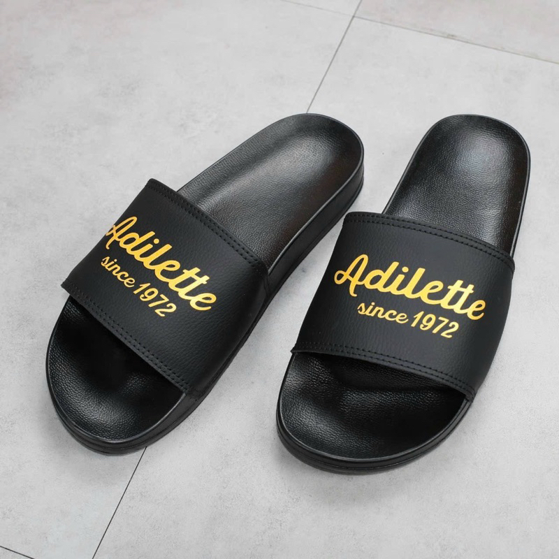 Dép adidas nam Adilette 1972 PU Chống Nước Form Nhỏ