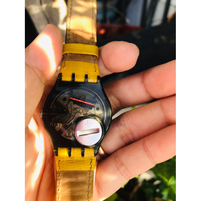 Đồng hồ nam swatch mặt 35mm máy Thuỵ 🇨🇭🇨🇭🇨🇭🇨🇭🇨🇭 dây da