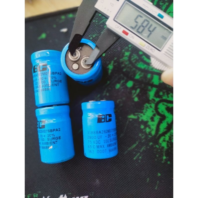 Cặp tụ BC 2800uf 75v