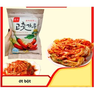 Ớt bột Hàn Quốc Allbit Làm kimchi màu đẹp loại vay mịn bọc 454g