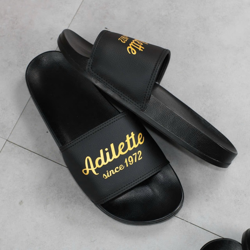 Dép adidas nam Adilette 1972 PU Chống Nước Form Nhỏ
