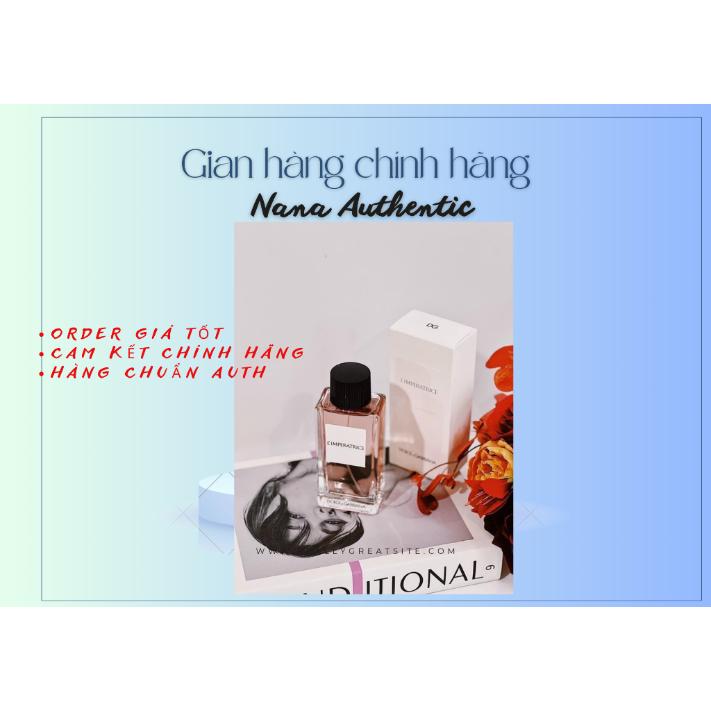 Nước hoa 10ml  D&G 3