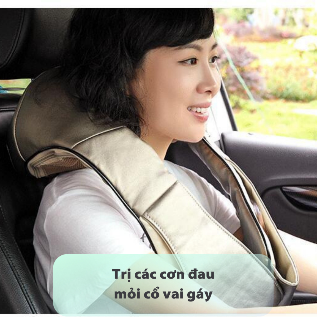 Máy Massage Toàn Thân Chuyên Sâu  FAPO, Massage Cổ Vai Gáy, Lưng Bằng Nhiệt Hồng Ngoại Bảo Hành 12 Tháng