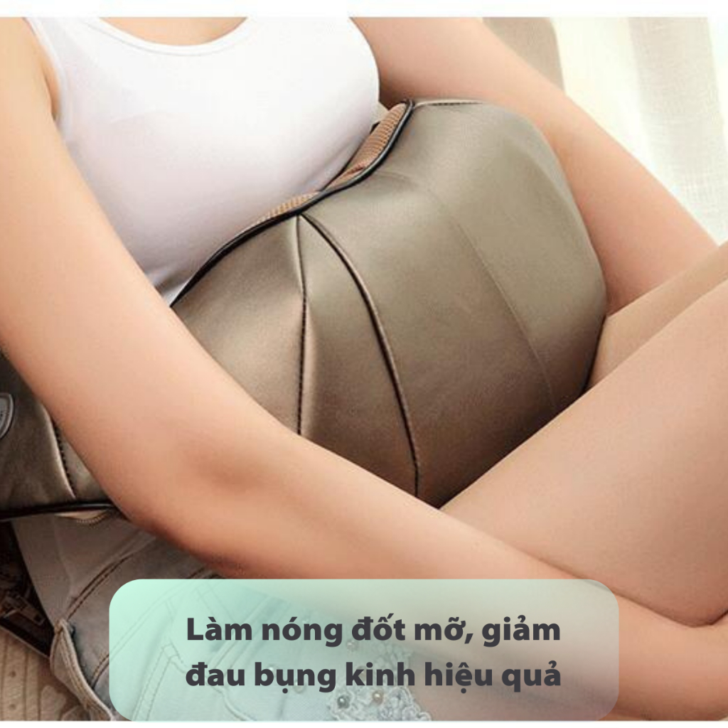 Máy Massage Toàn Thân Chuyên Sâu  FAPO, Massage Cổ Vai Gáy, Lưng Bằng Nhiệt Hồng Ngoại Bảo Hành 12 Tháng