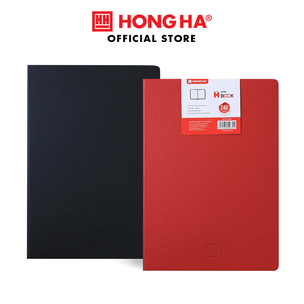 Sổ da A4 Hồng Hà H-Book 240 trang - 4639