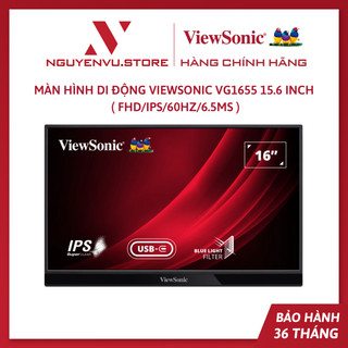 Màn hình di động viewsonic vg1655 15.6 inch - hàng chính hãng
