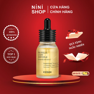 Tinh chất dưỡng da chiết xuất keo ong cosrx Full fit Propolis Light Ampoule 30ml - Ninishop