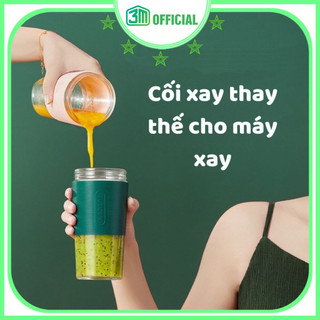 Cối thủy tinh thay thế máy xay sinh tố cầm tay JUICER, KLOCPUCE