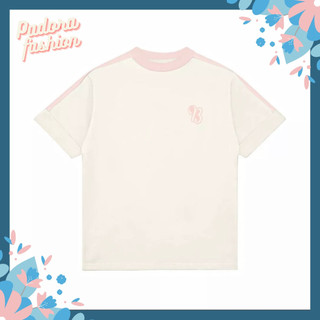 Áo Babytee nữ logo chữ B áp phông nữ cổ tròn chất cotton co giãn thấm hút mồ hôi Anie-A170