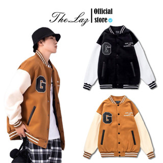 [Best Quality]  Áo Bomber M.L.B NY Chữ G Limited Unisex Nam Nữ Cá Tính Siêu Đẹp