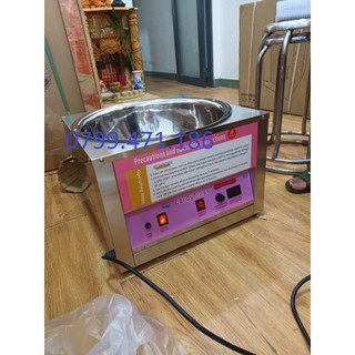 Máy làm kẹo bông gòn điện .Công suất 1200w ,motor nhanh mạnh,cải tiến hơn mẫu cũ. Bảo hành 1 năm