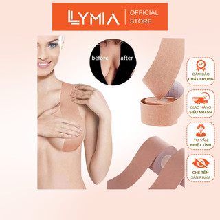 Cuộn băng keo dán nâng ngực 5cm tạo khe nâng đỡ cho vòng 1 chất liệu siêu dính dễ chống nước dàng sử dụng
