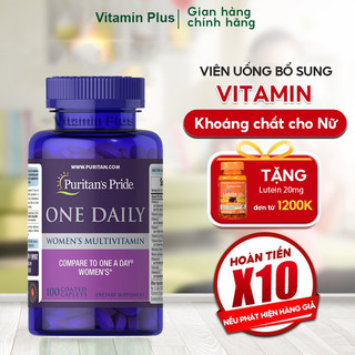 Vitamin tổng hợp cho phụ nữ Puritans Pride One Daily Womens Multivitamin 100 viên